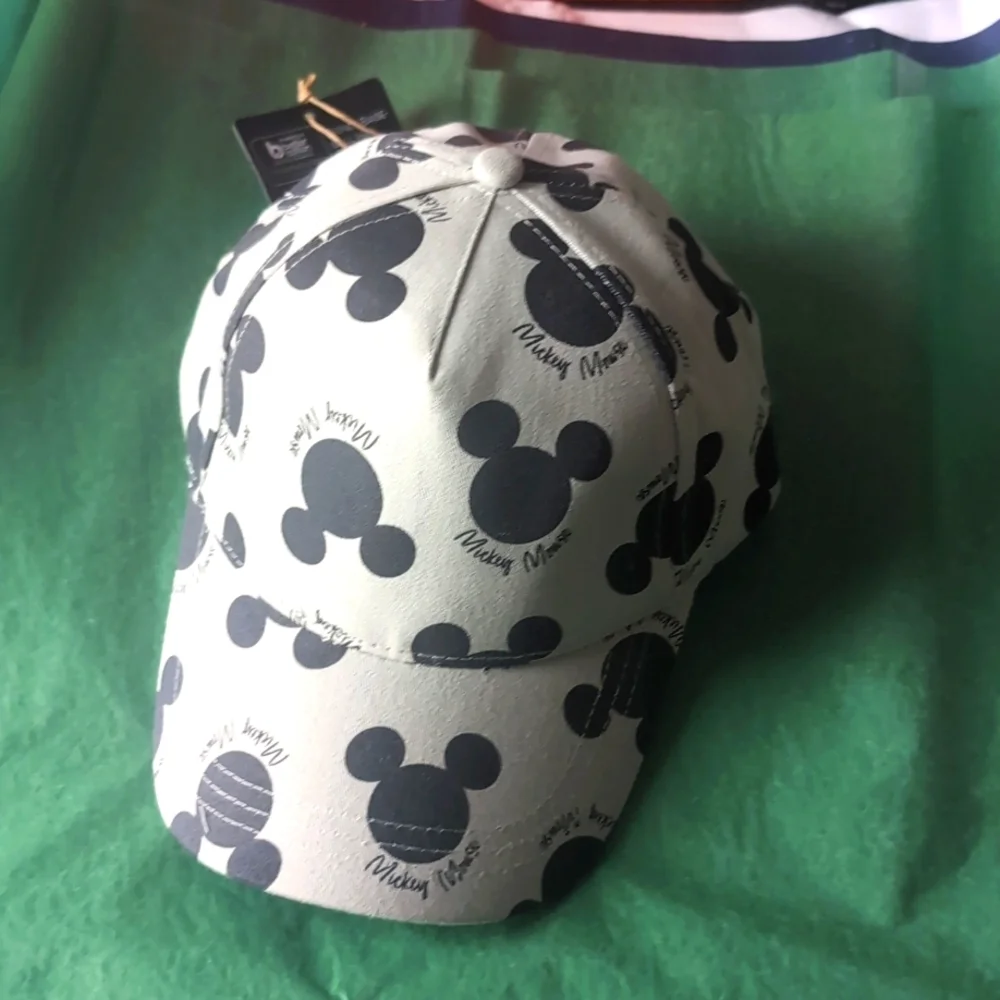 Disney Mickey Mouse All-Over Print Baseball Cap | NWT | Adjustable Hat